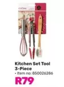 Kitchen Set Tool 3-Piece