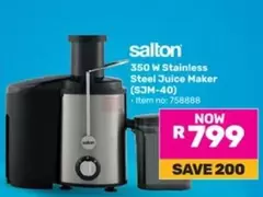 Salton - Stainless Steel Juice Maker (SJM-40)