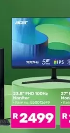 Acer - FHD 100Hz Monitor