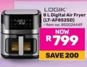 Logik - 8 L Digital Air Fryer (LT-AF852SD)