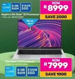 Acer - Aspire Lite Core™ i5 Processor, Lite Core i3 Processor