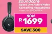 Space One Active Noise Cancelling Headphones
