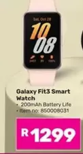 Galaxy - Fit3 Smart Watch