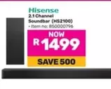 Hisense - 2.1 Channel Soundbar (HS2100)