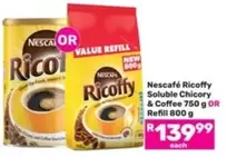 Nescafé - Ricoffy Soluble Chicory & Coffee
