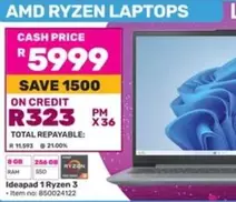 Lenovo - Ideapad 1 Ryzen 3