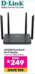 D-Link - Dual Band Wi-Fi Router