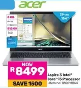 Acer - Aspire 3 Intel Core™ i5 Processor