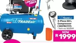 3-Piece 50 L Compressor (MCFRC117)