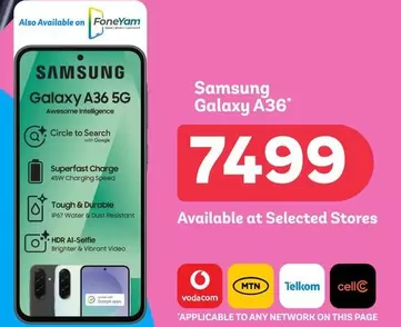 Samsung - Galaxy A36 5G
