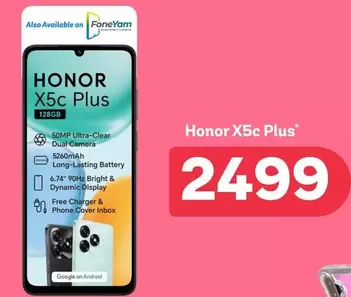 Honor - X5c Plus