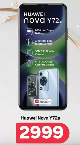 Huawei - Nova Y72s
