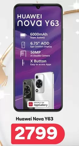 Huawei - Nova Y63