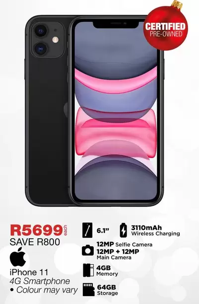 iPhone 11 4G Smartphone