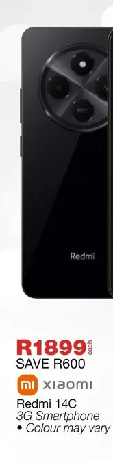 Xiaomi - Redmi 14C 3G Smartphone