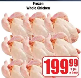 Frozen - Whole Chicken