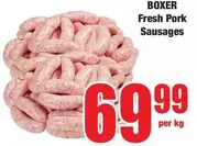 Boxer - Fresh Pork Sausages