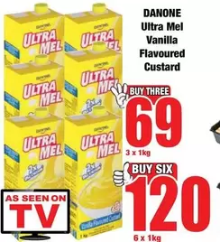 Danone - Ultra Mel Vanilla Flavoured Custard