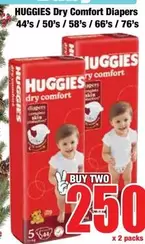 Huggies - Dry Comfort Diapers