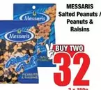 Messaris - Salted Peanuts / Peanuts & Raisins
