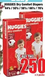 Huggies - Dry Comfort Diapers