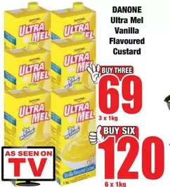 Danone - Ultra Mel Vanilla Flavoured Custard