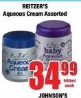 Johnson's - Aqueous Cream Assorted