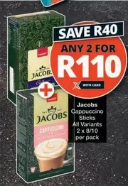 Jacobs - Cappuccino Sticks