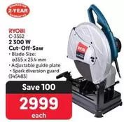 ryobi - C-3552 2300 W Cut-Off-Saw
