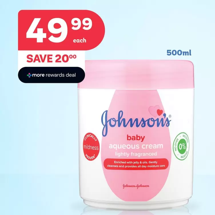 Johnson's - Baby Aqueous Cream