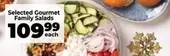 Gourmet - Selected  Family Salads