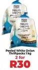 Peeled White Onion Thriftpacks