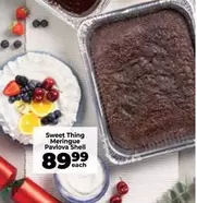 Shell - Meringue Pavlova