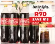 Coca cola - Original Taste Less Sugar