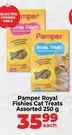 Pamper - Royal Fishies Cat Treats