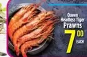 Tiger - Queen Headless  Prawns