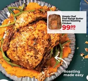 Chef - Free-Range Butter Brined Roasting Chicken