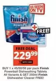 Finish - Powerball Dishwashing Tablets
