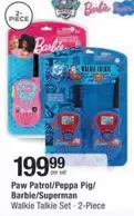 Barbie - Walkie Talkie Set