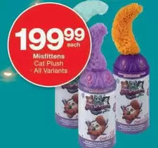 CAT - Misfittens Cat Plush