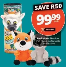 Plush - FurBabies Shoulder Pet Collectable