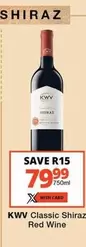 KWV - Classic Shiraz Red Wine