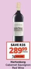Hartenberg - Cabernet Sauvignon Red Wine