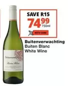 Buiten Blanc White Wine