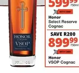 Honor - Select Reserve Cognac