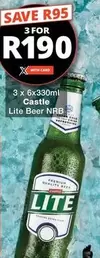 CASTLE - Lite Beer NRB