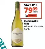 Durbanville Hills - Wine All Variants