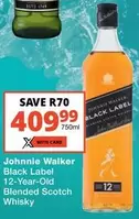Johnnie Walker - Black Label 12-Year-Old Blended Scotch Whisky