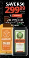 Jagermeister - Original/Orange Liqueur