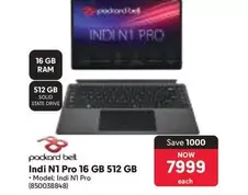 Packard Bell - Indi N1 Pro 16 GB 512 GB